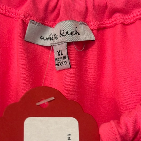 White Birch Pink Sleeveless Body Suit With Adjustable Tie Front Detail - Picture 5 of 10